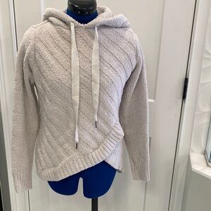 Cozy Cream Knit Hoodie